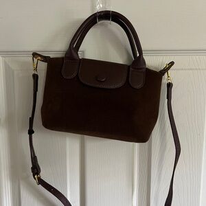 Brown crossbody purse